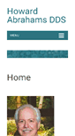 Mobile Screenshot of howardabrahamsdds.com
